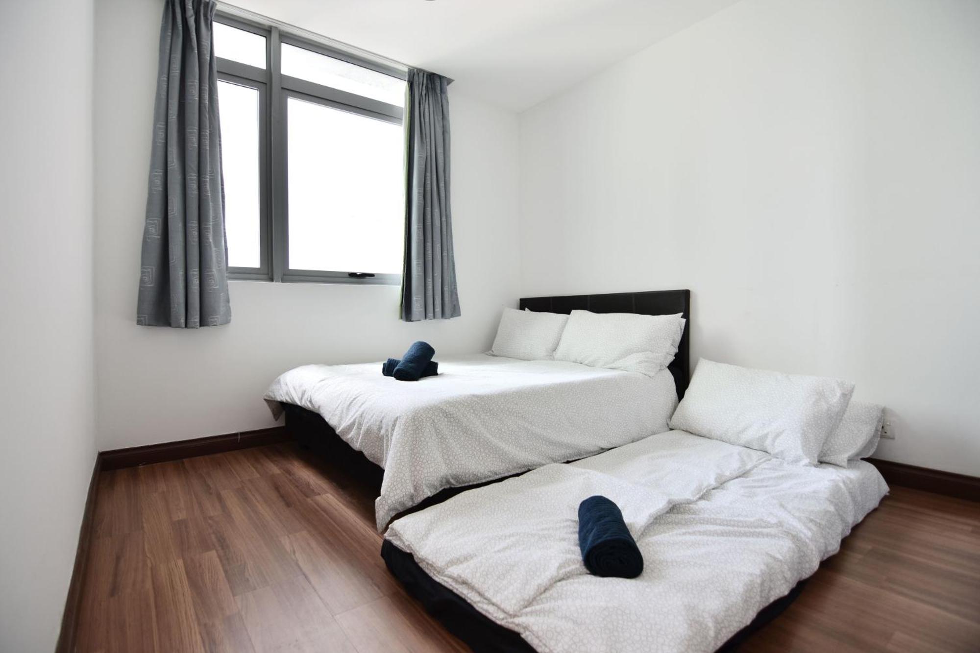 Cozy 4br Free Parking Near Lalaport Klcc Pangsapuri *